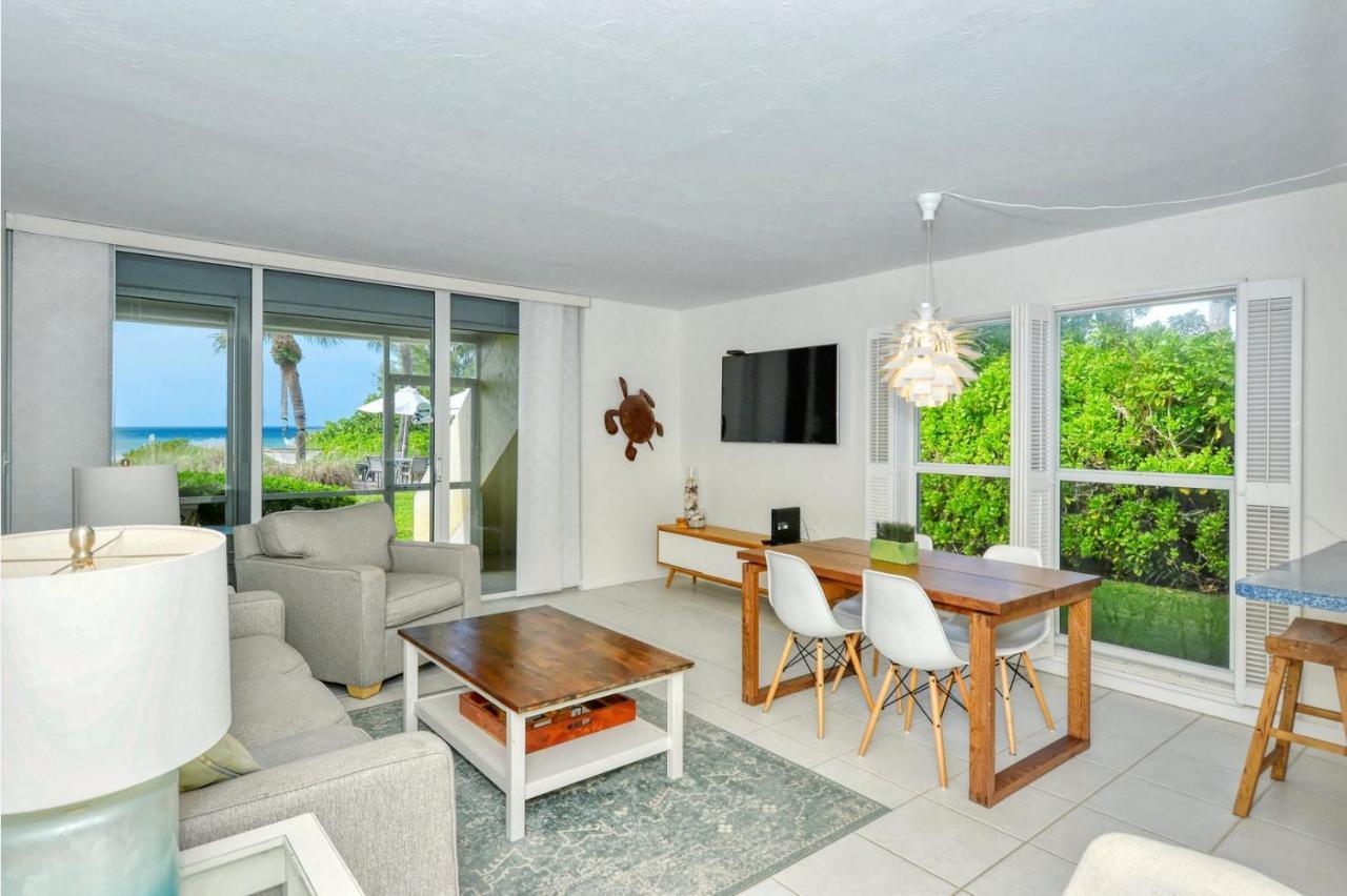 Laplaya 101A Step Out To The Beach From Your Screened Lanai Light And Bright End Unit Longboat Key Esterno foto